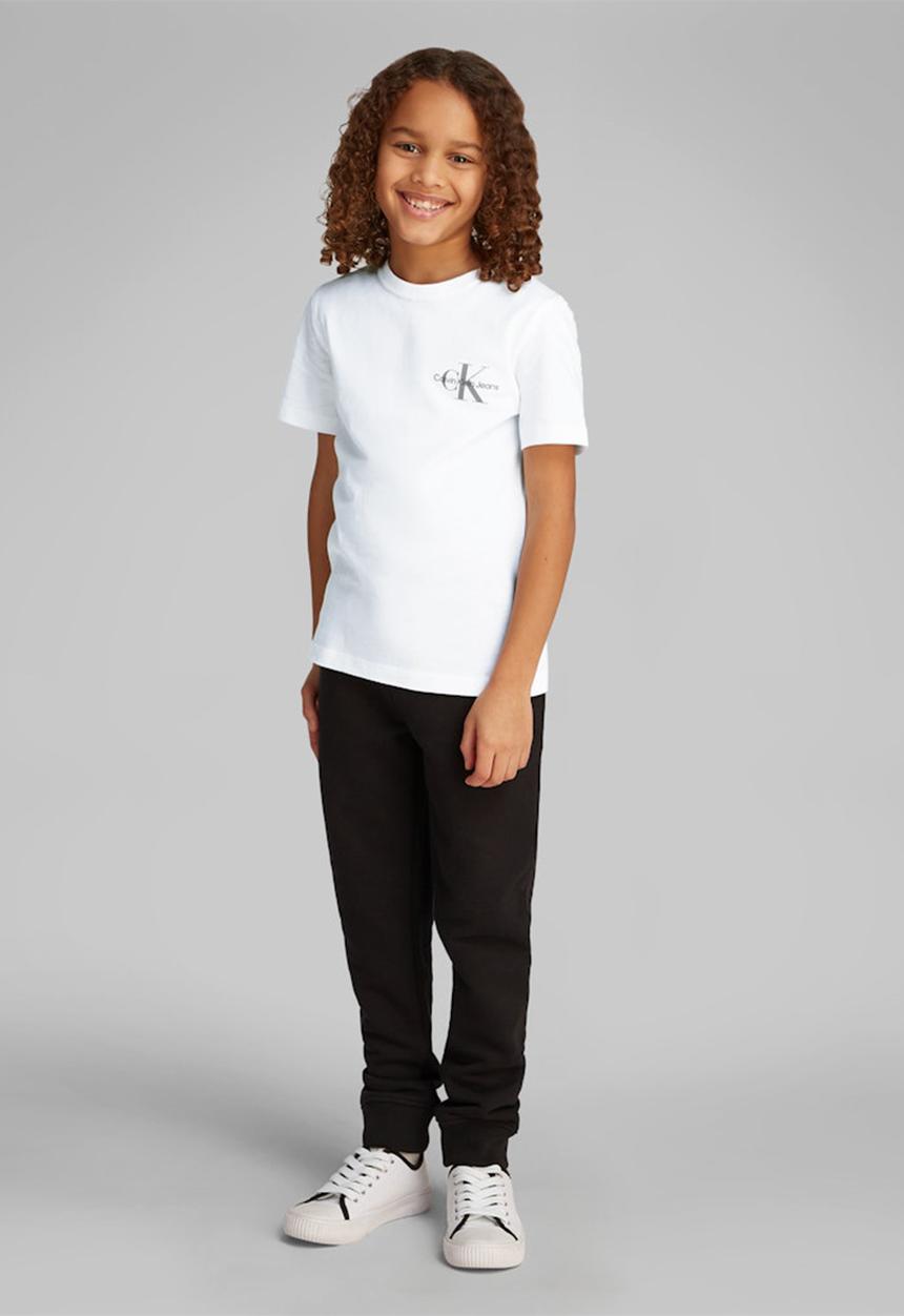 Calvin Klein - Chest monologo ss t-shirt - bright white