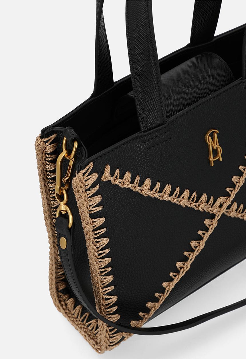 Steve Madden - Baris tote bag-black gold