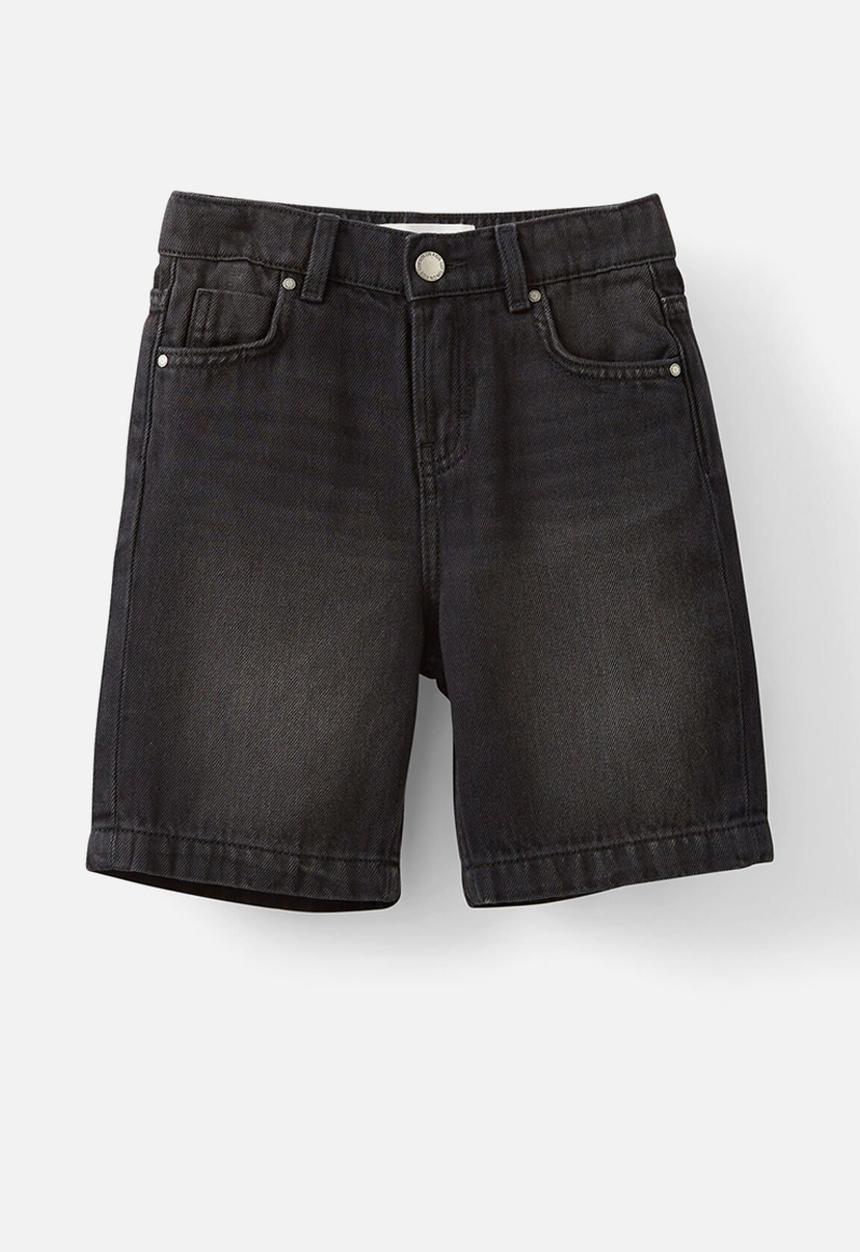 Cotton On - Super Baggy Short - Balmoral Black