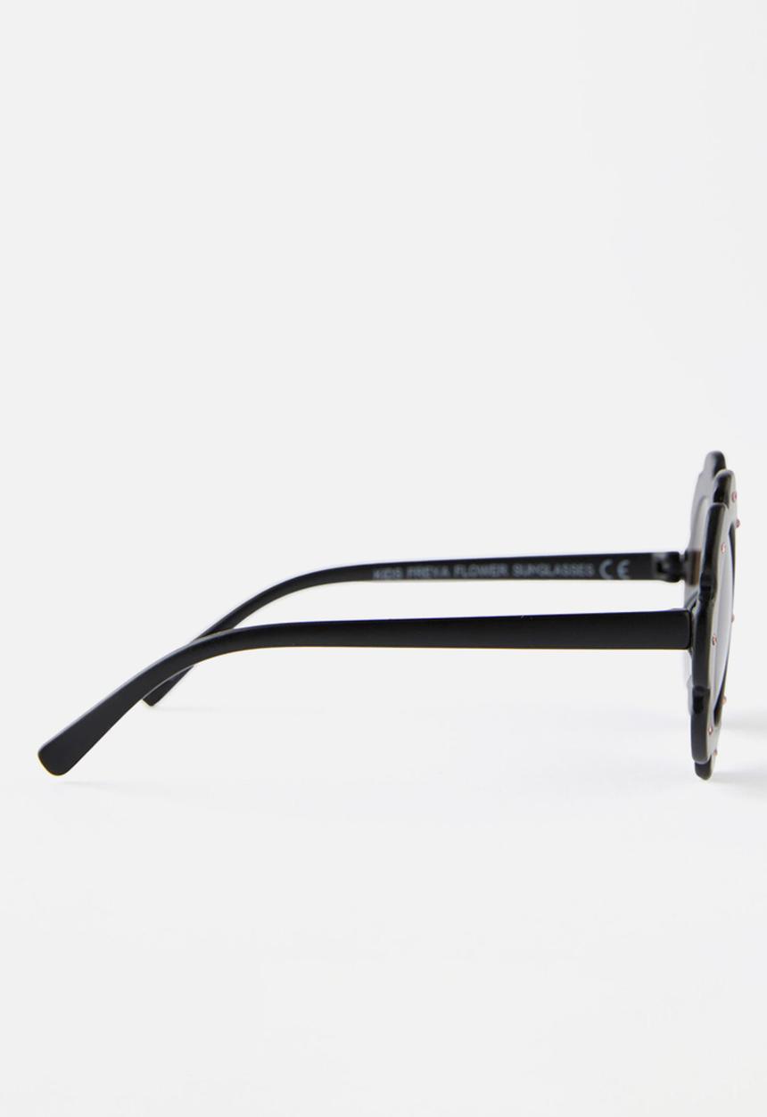 Cotton On - Kids freya flower sunglasses - black