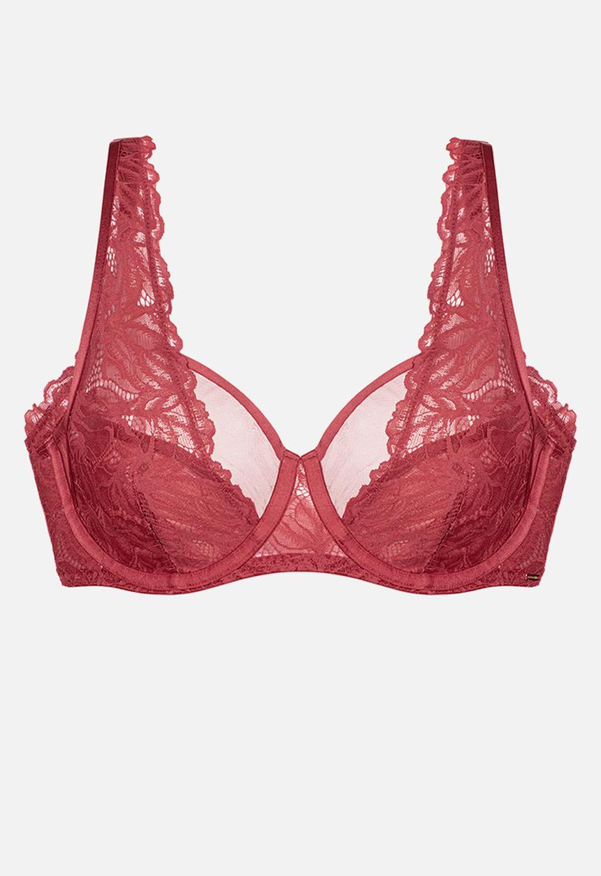 DORINA - Plus Raelynn wired bra - red