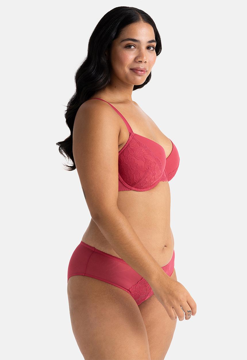DORINA - Plus 2 pack Melanie demi - red/ivory