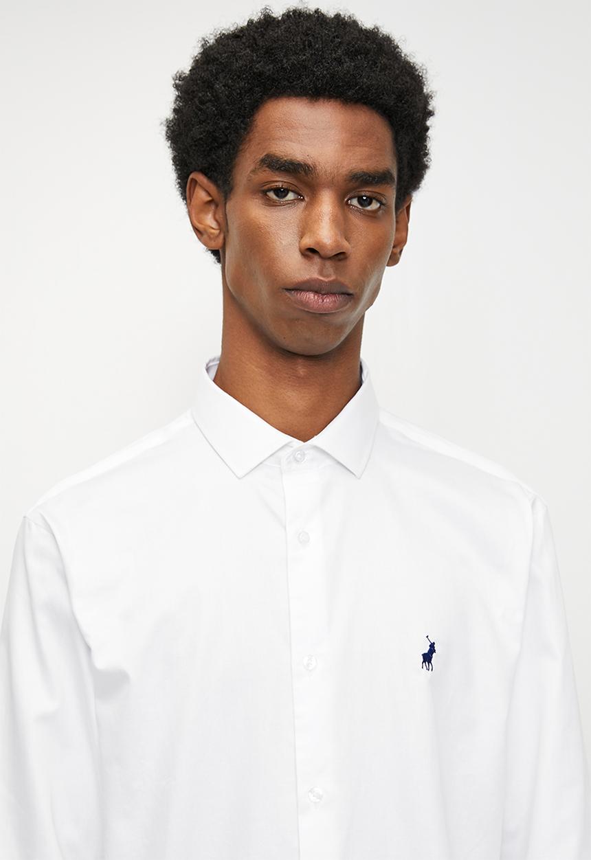 POLO - Greig custom fit greig shirt - white