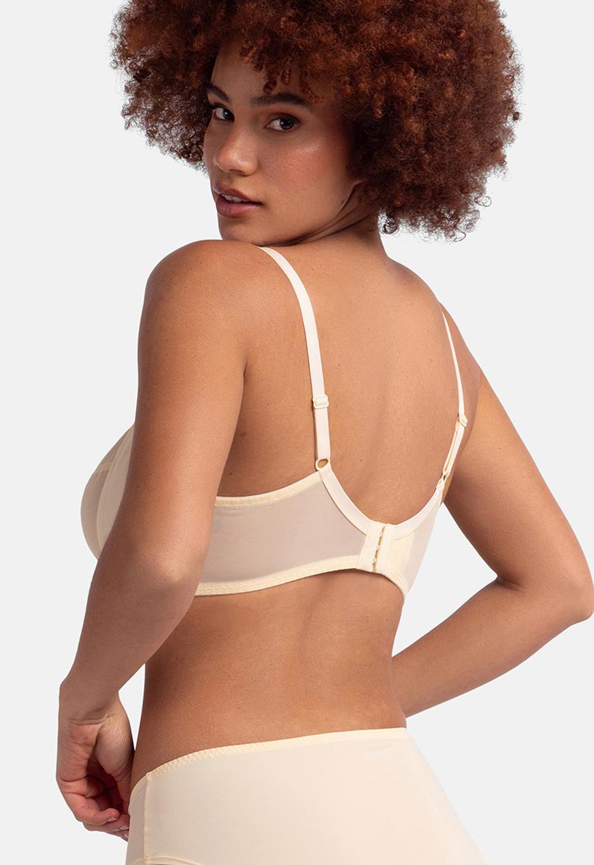 DORINA - Curve Imani 2 pack demi - pink/ivory