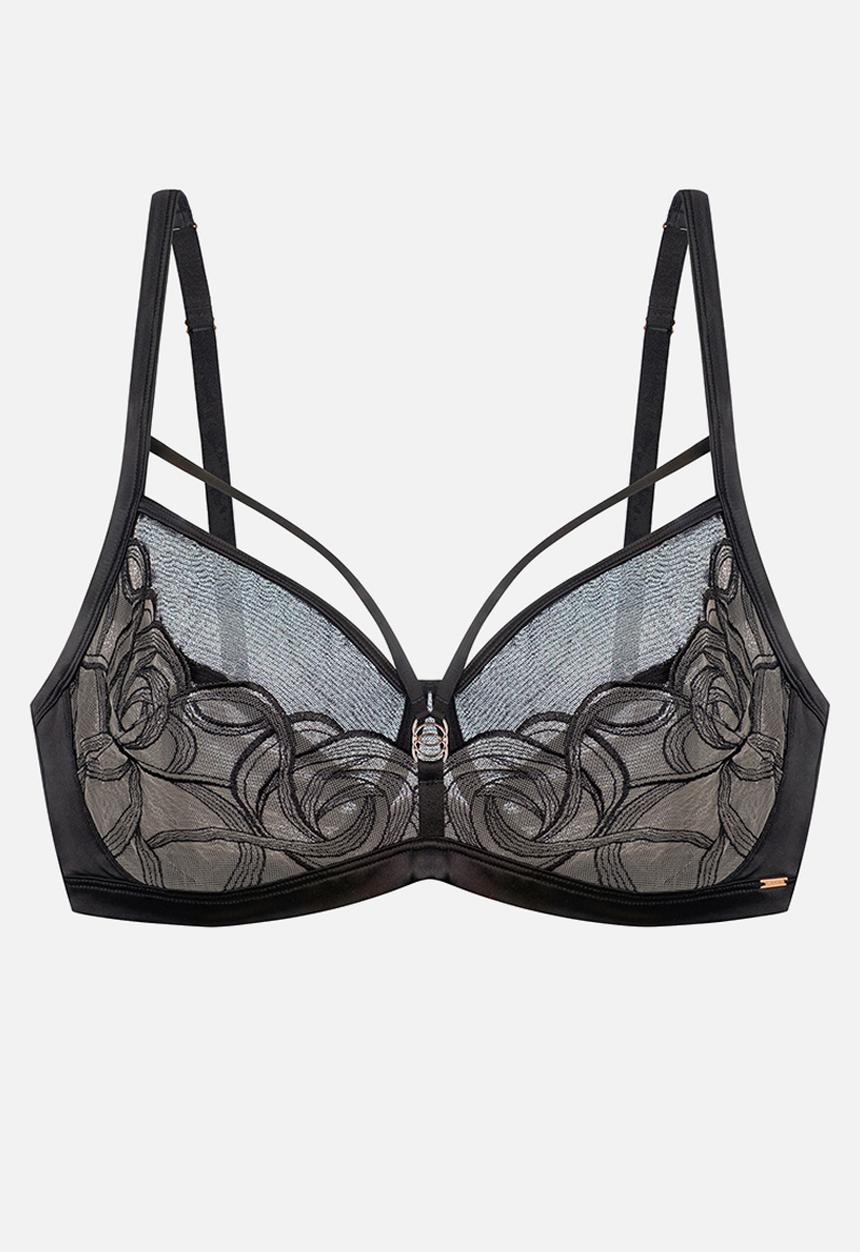 DORINA - Curvy Rowan full cup non wired bra - black