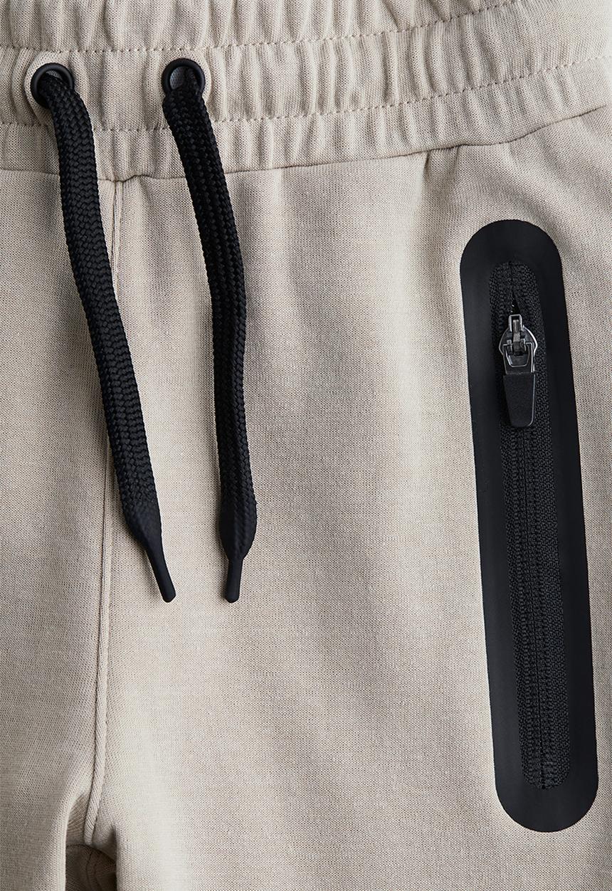 H&M - Heavy jersey joggers - mole