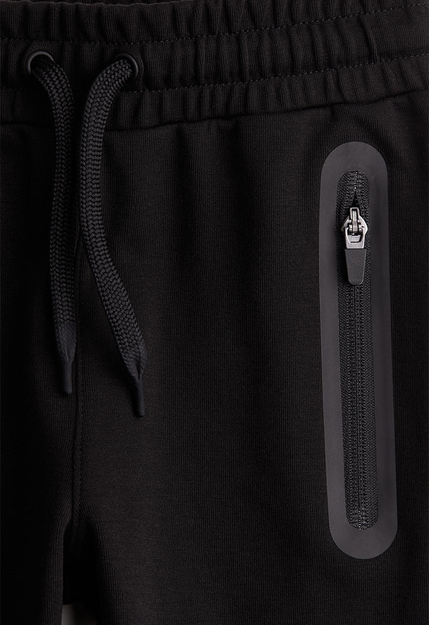 H&M - Heavy jersey joggers - black