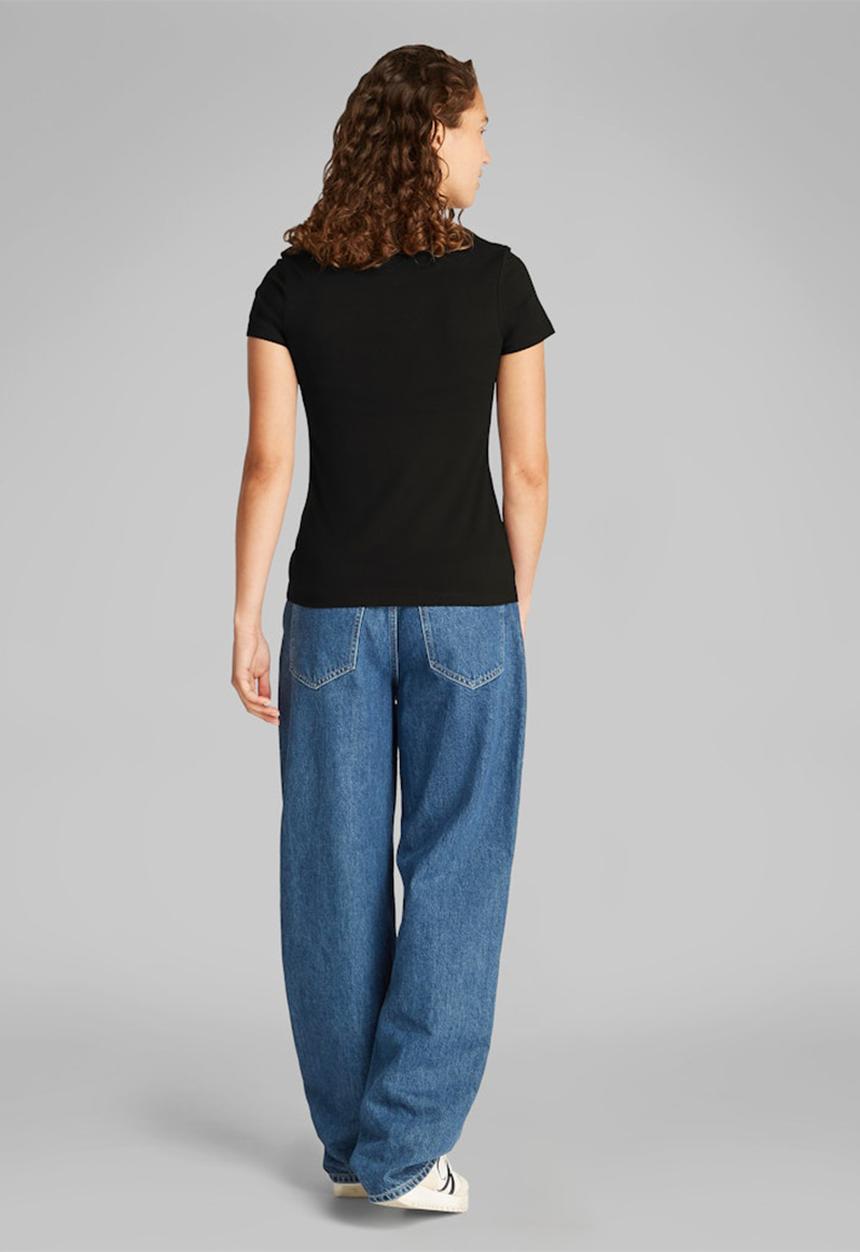 Calvin Klein - Gradient monologo slim tee - black