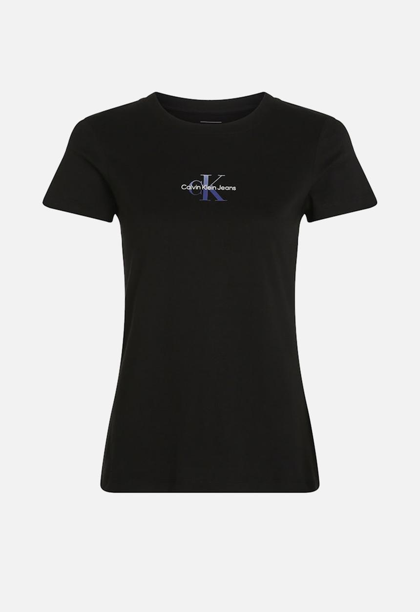 Calvin Klein - Gradient monologo slim tee - black
