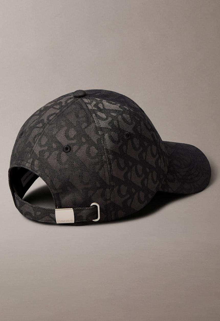 Calvin Klein - CK Logo Jacquard Cap - Black
