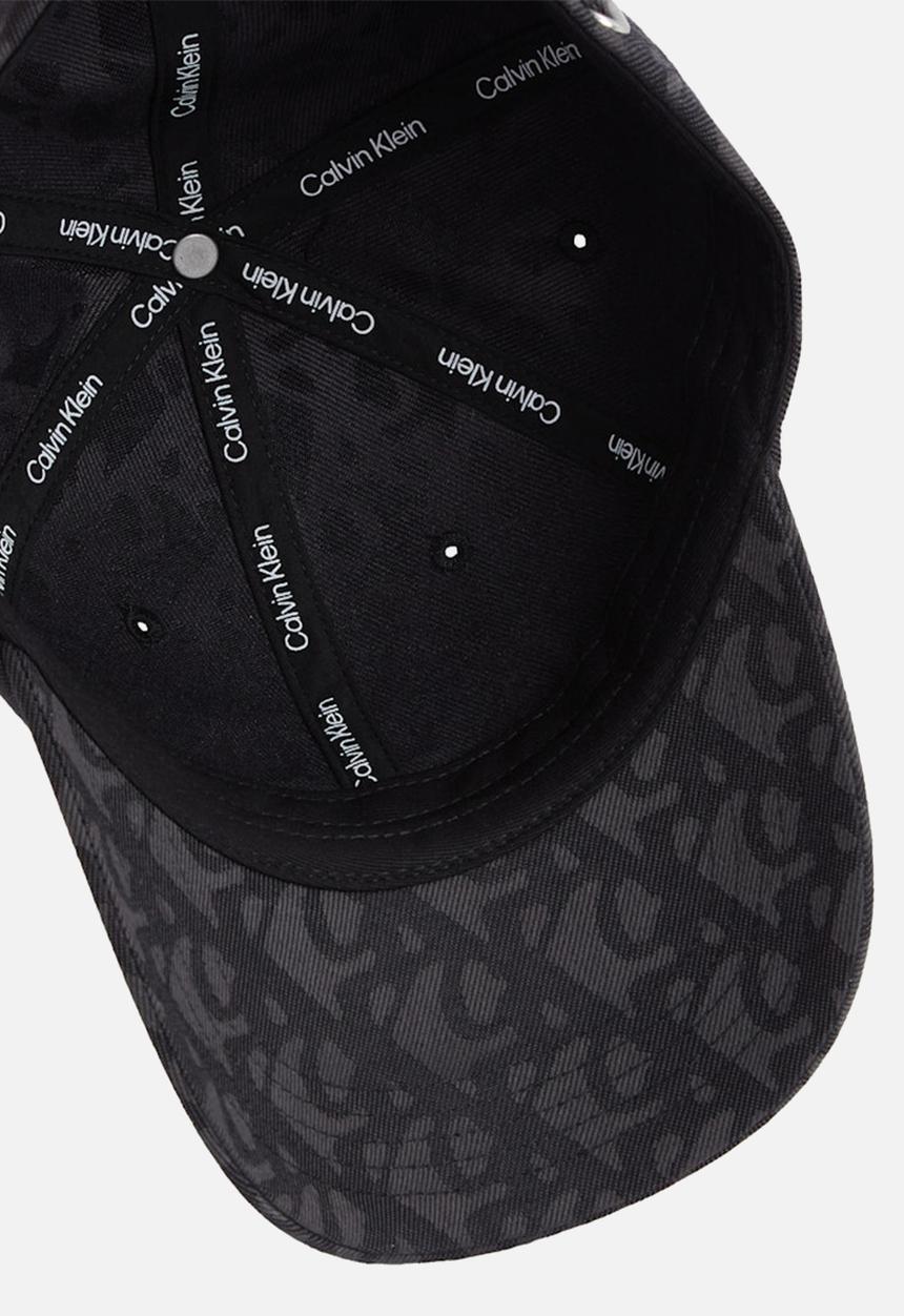 Calvin Klein - CK Logo Jacquard Cap - Black