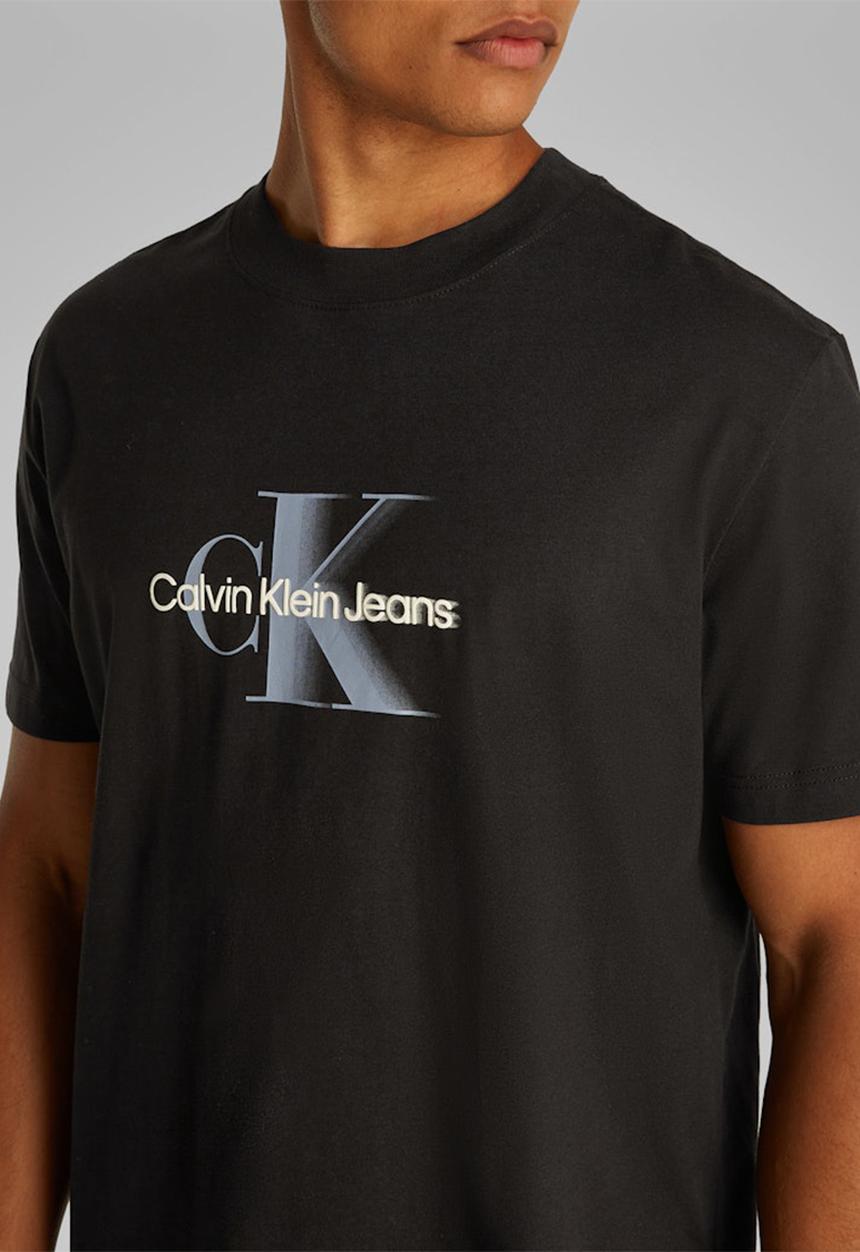 Calvin Klein - Monologo Shift Tee - Ck Black