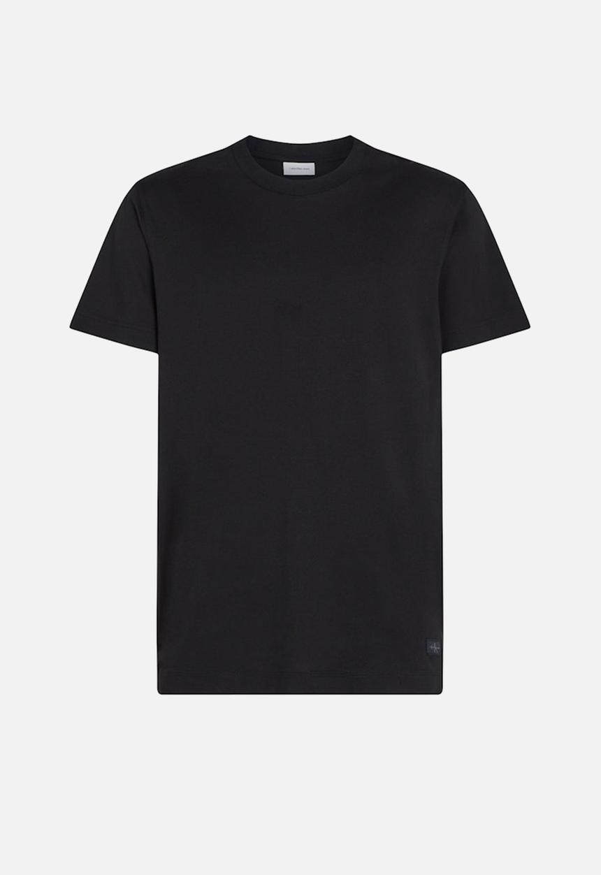 Calvin Klein - Woven Label Regular Tee - Ck Black