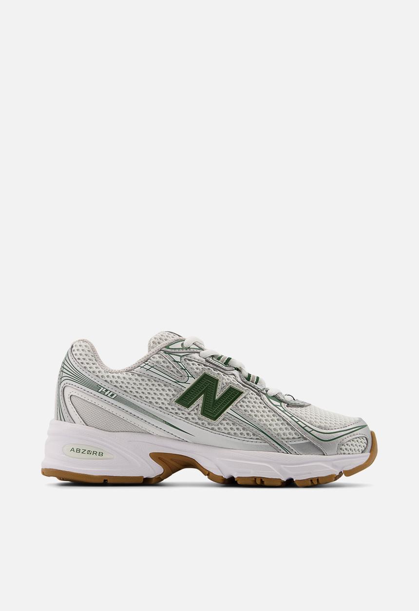New Balance  - 740 V1 Grade School - Silver Metallic/Green