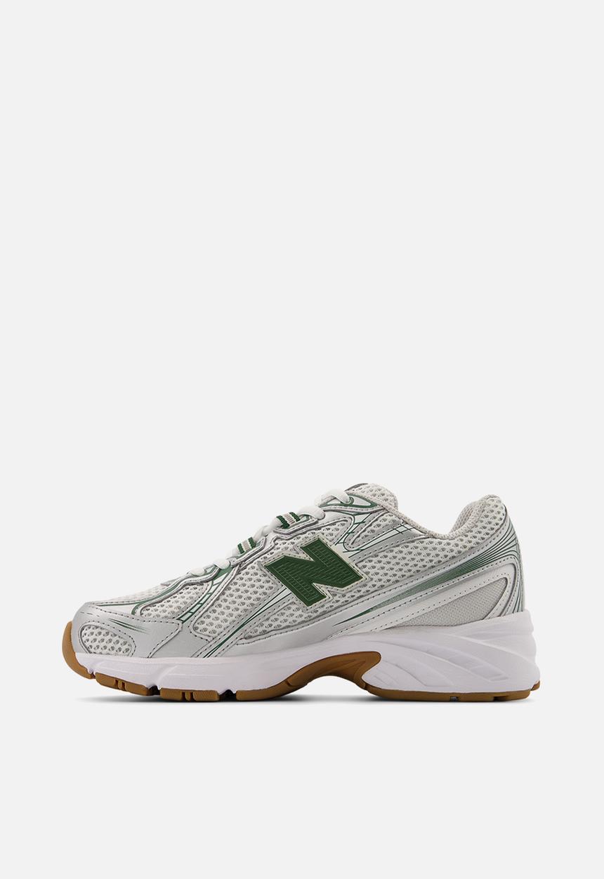New Balance  - 740 V1 Grade School - Silver Metallic/Green