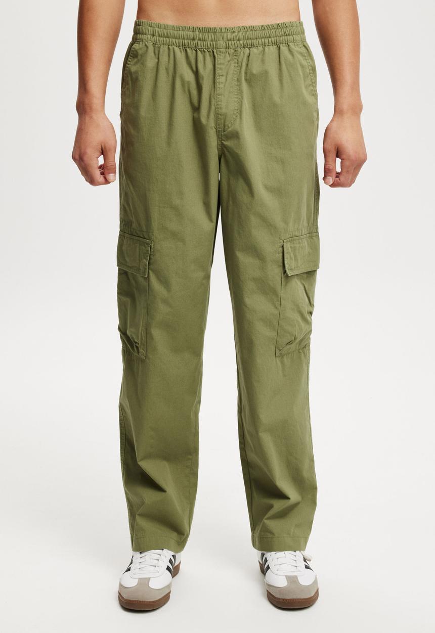 Knox Baggy Cargo Pant - Forest