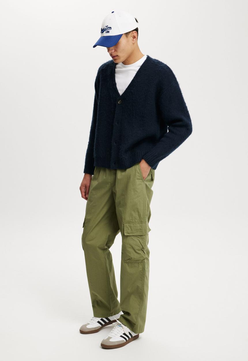 Cotton On - Knox Baggy Cargo Pant - Forest