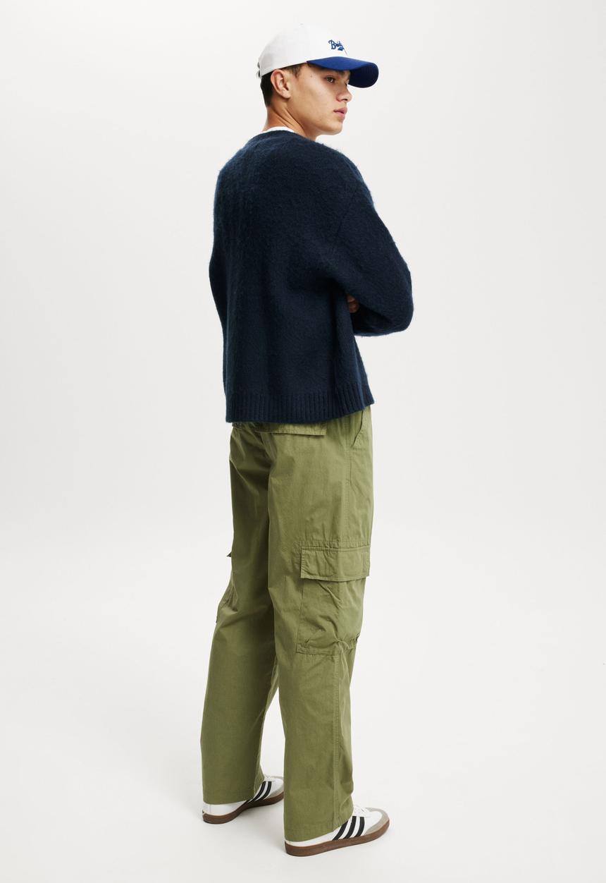 Cotton On - Knox Baggy Cargo Pant - Forest