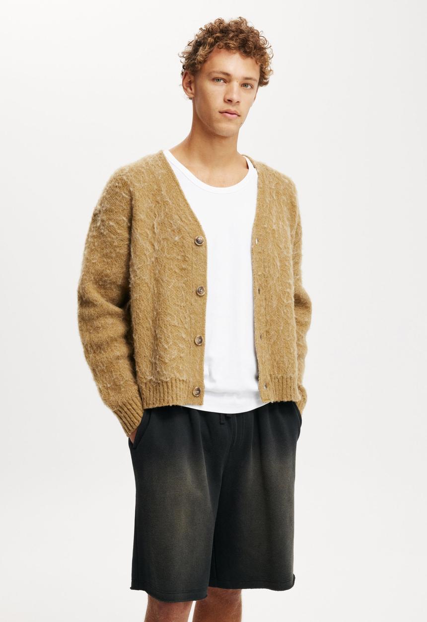 Cotton On - Super Baggy Fleece Short - Black