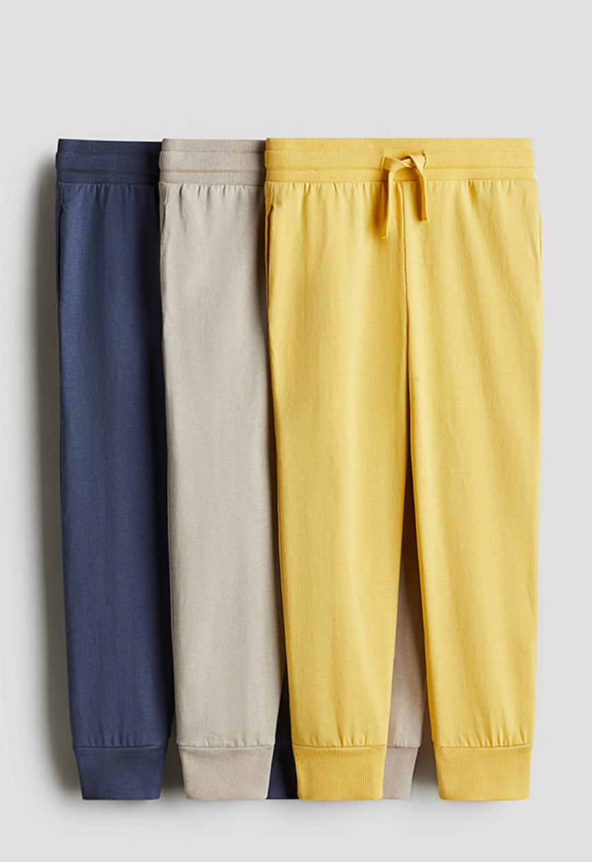 H&M - 3 pack joggers - multi