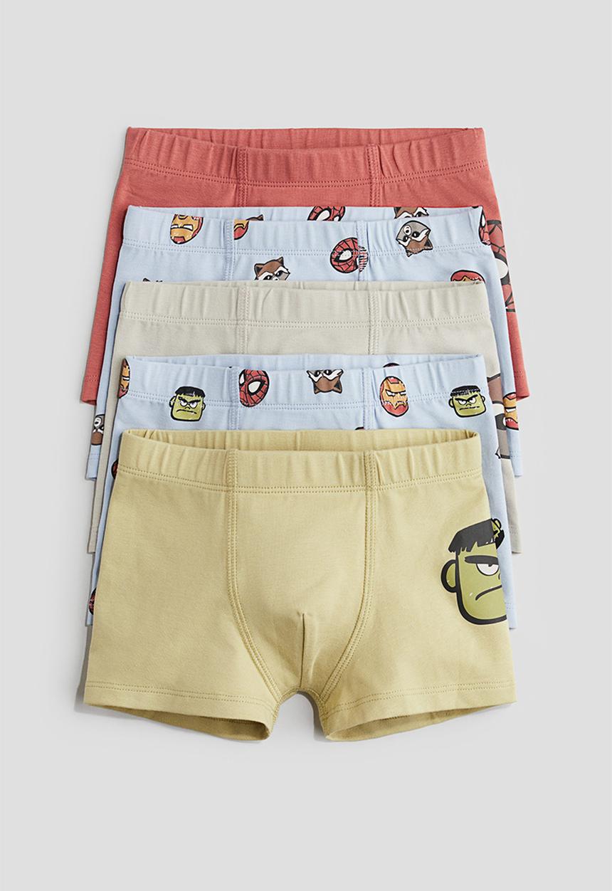 H&M - 5 pack trunks - multi