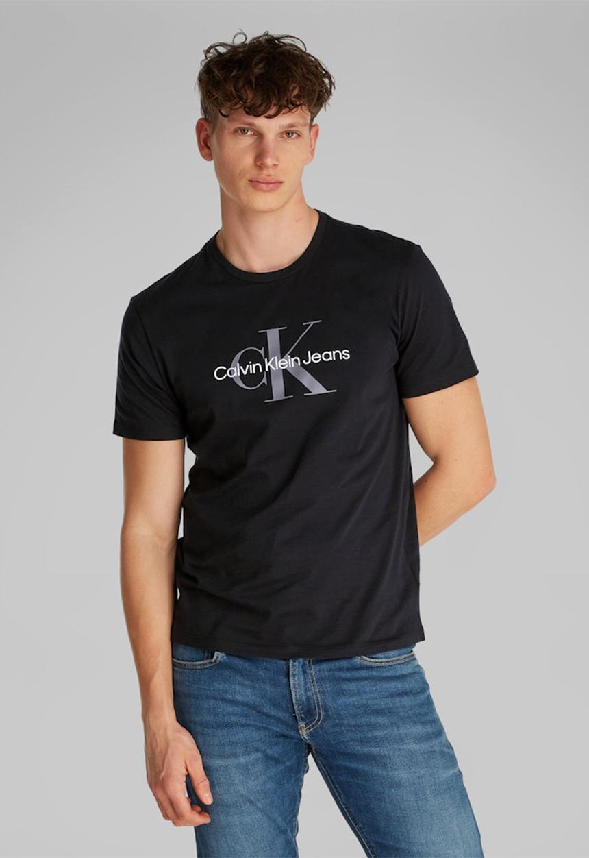 Calvin Klein - Short sleeve Hero Monologo Tee 30S - Black