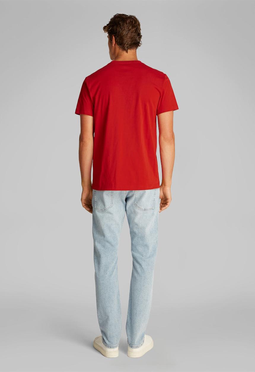 Calvin Klein - Serif Box Graphic Tee - Deep Magma