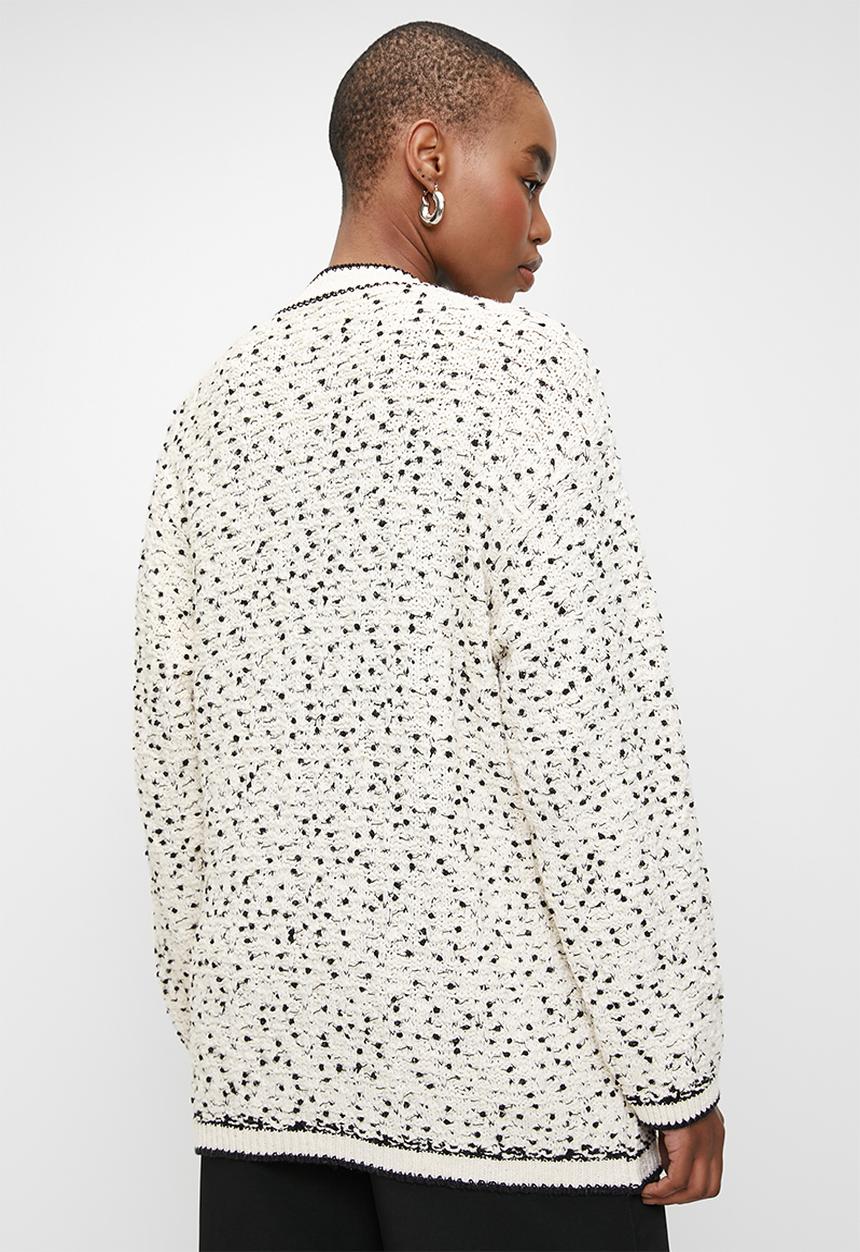 MANGO - Cardigan Jessy - Light Beige