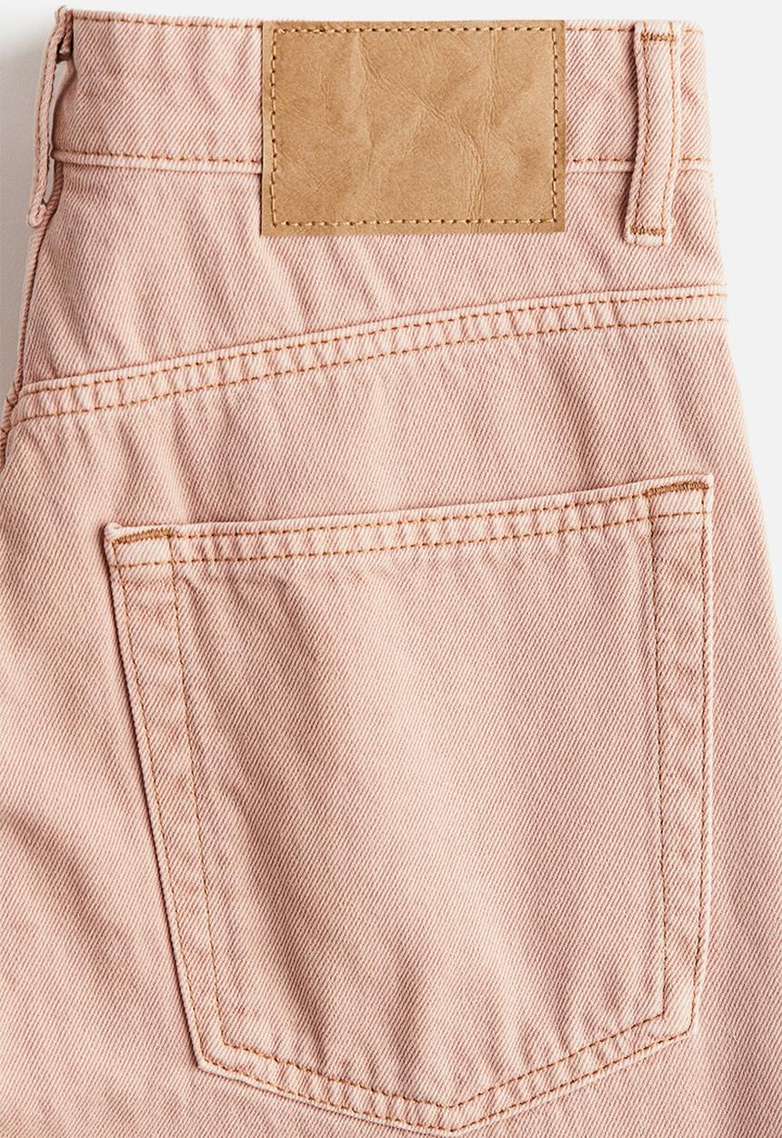 H&M - Wide high jeans - apricot