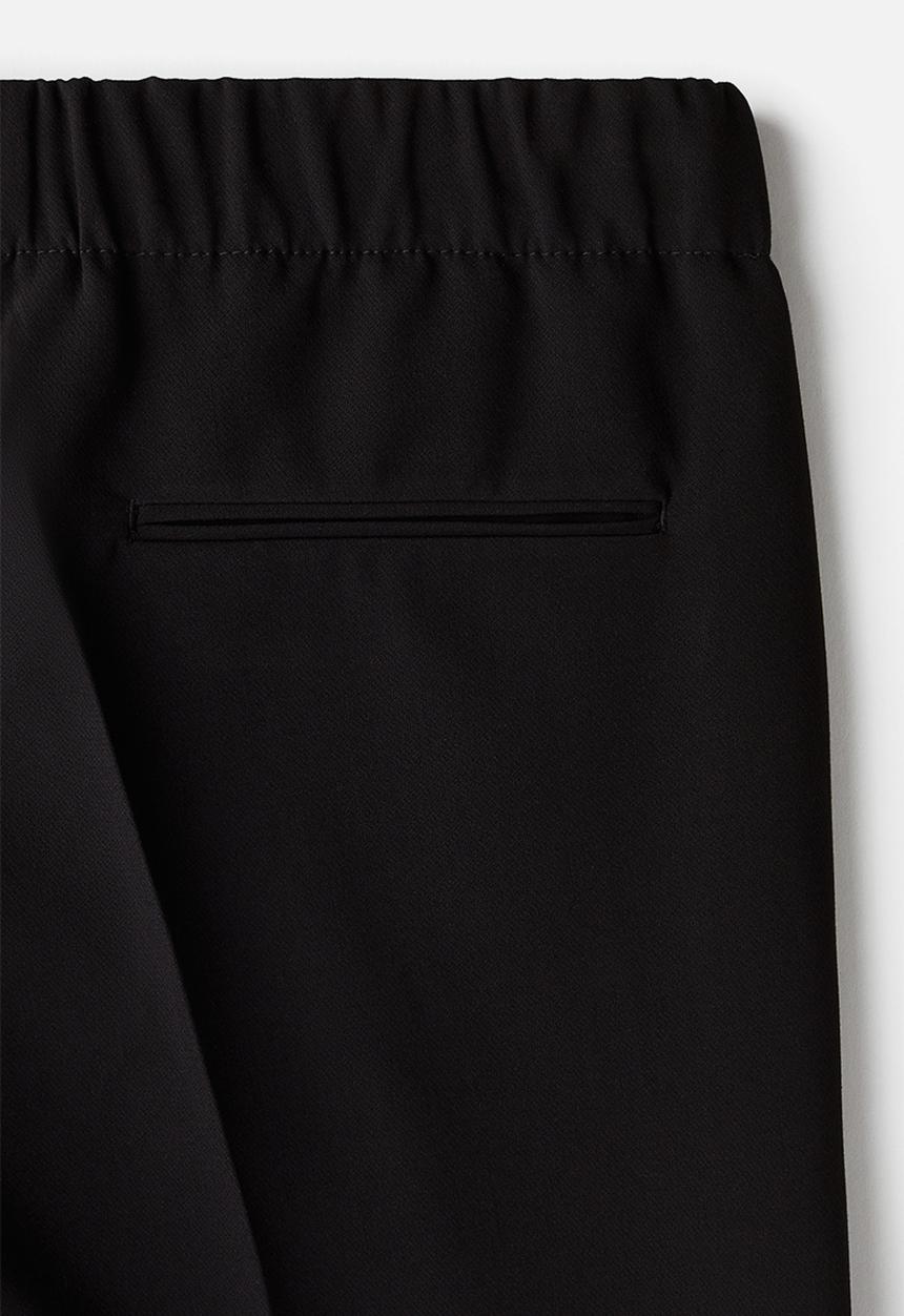 H&M - Regular fit trousers - black