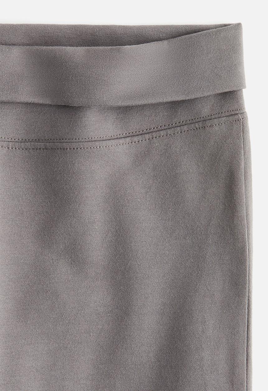 H&M - Flared leggings - dusty grey 