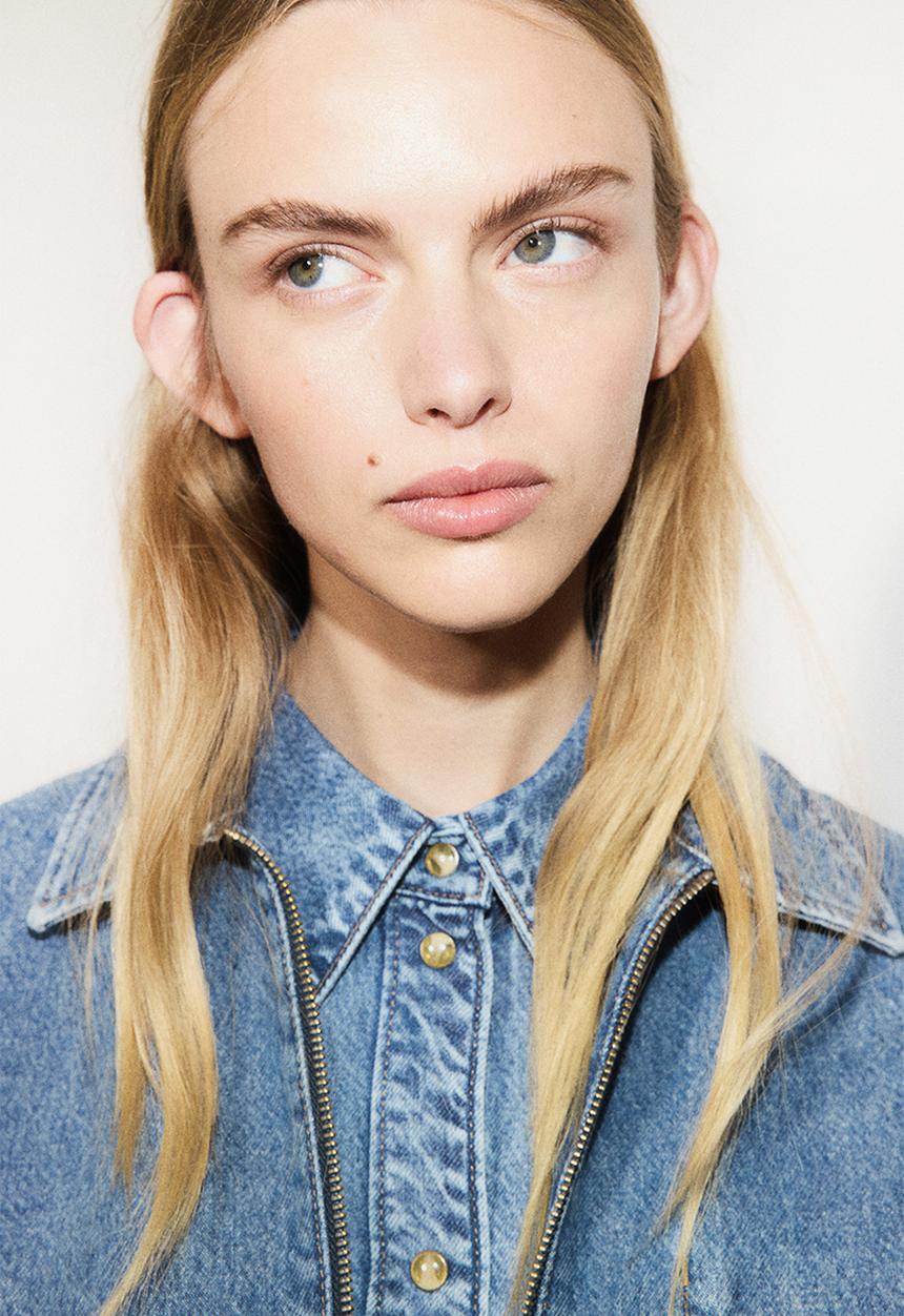 H&M - Denim jacket - light denim blue