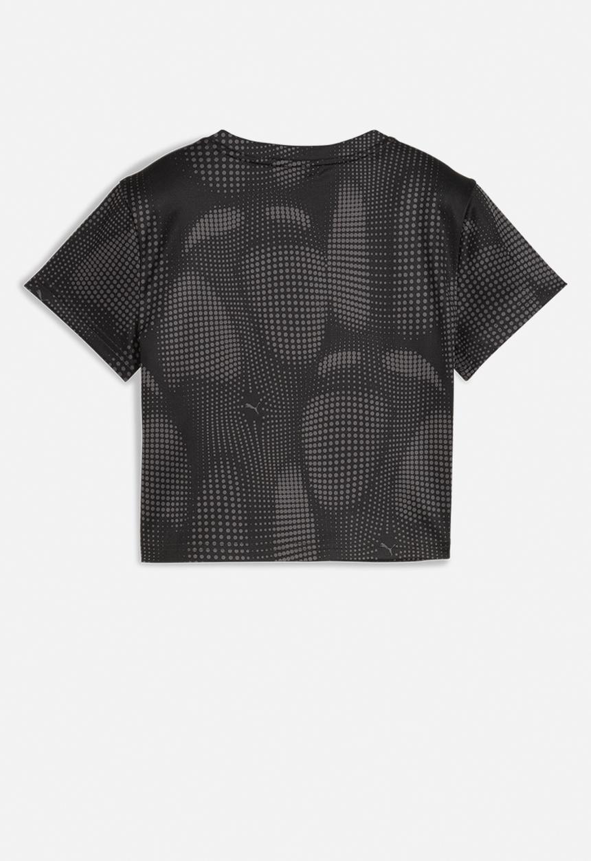 PUMA - Dare To Aop Baby Tee - Black