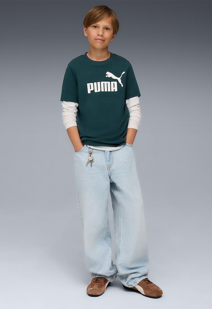 PUMA - Ess No. 1 Logo Tee B-Green Terrain