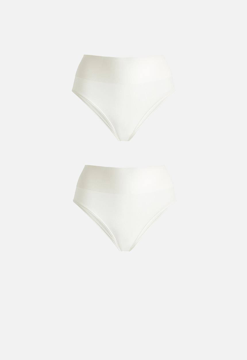 H&M - 2 pack seamless briefs - white