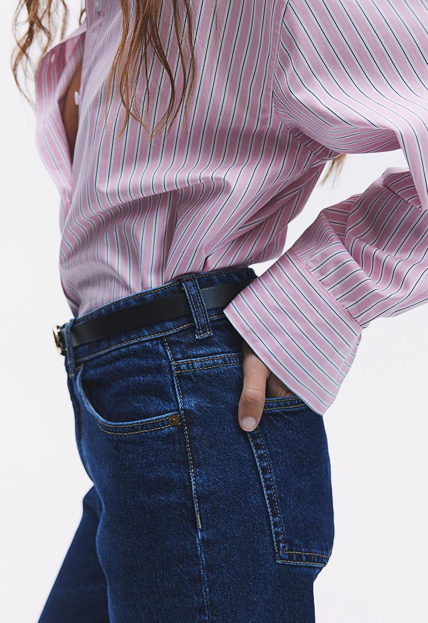 H&M - Flared high jeans - blue