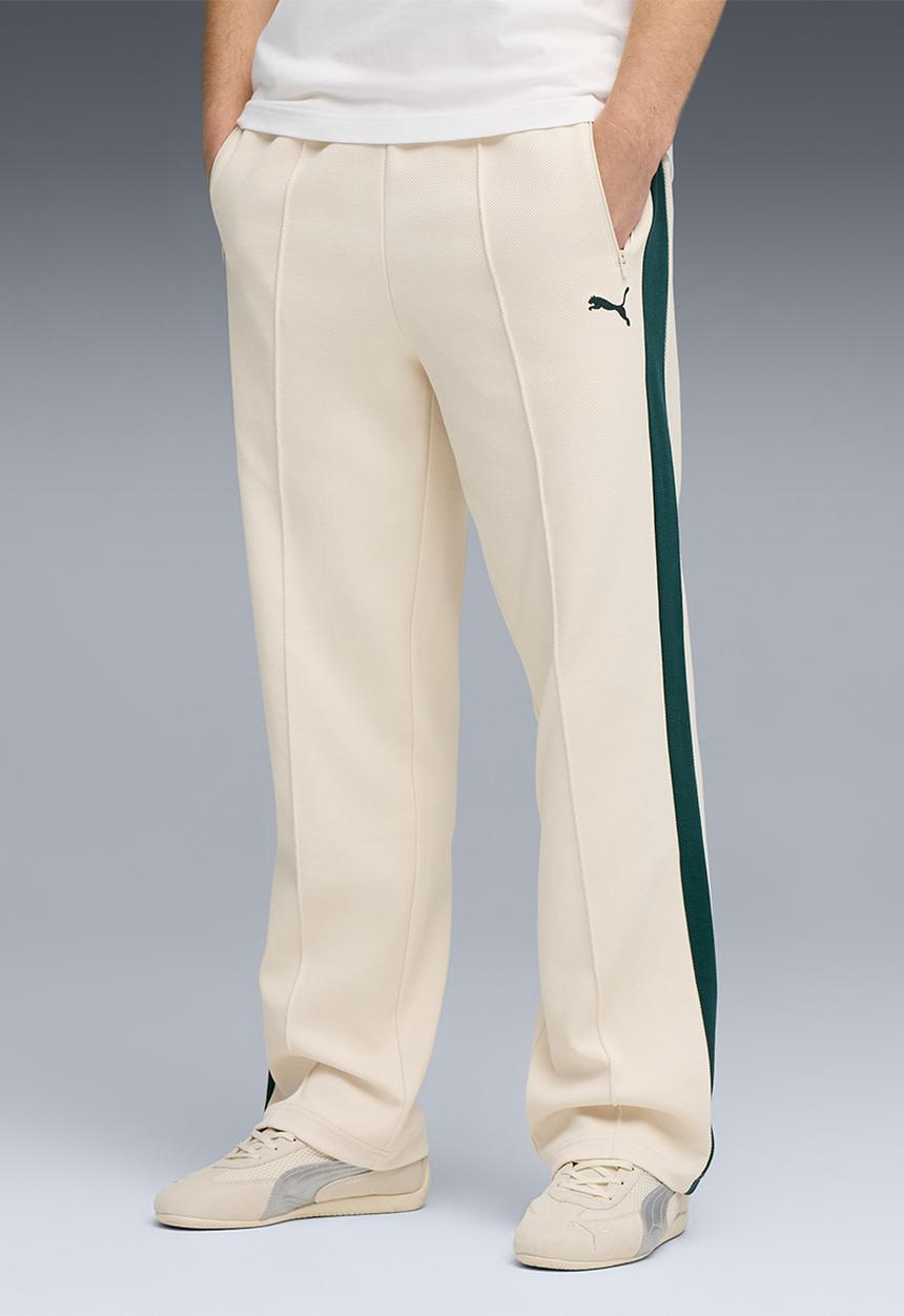 PUMA - T7 Relaxed Jacquard Track Pants DK Alpin