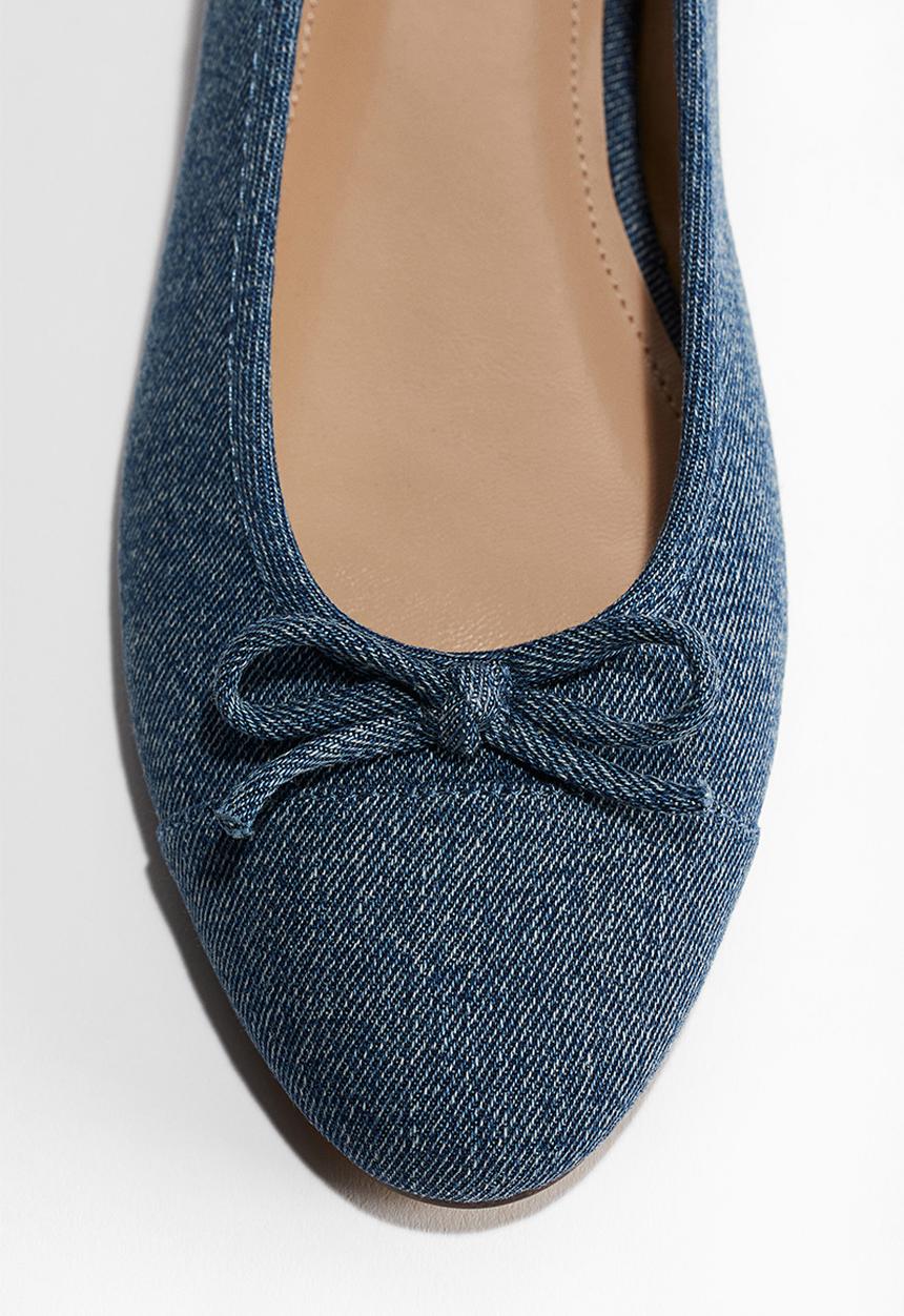 H&M - Ballet pumps - denim blue 