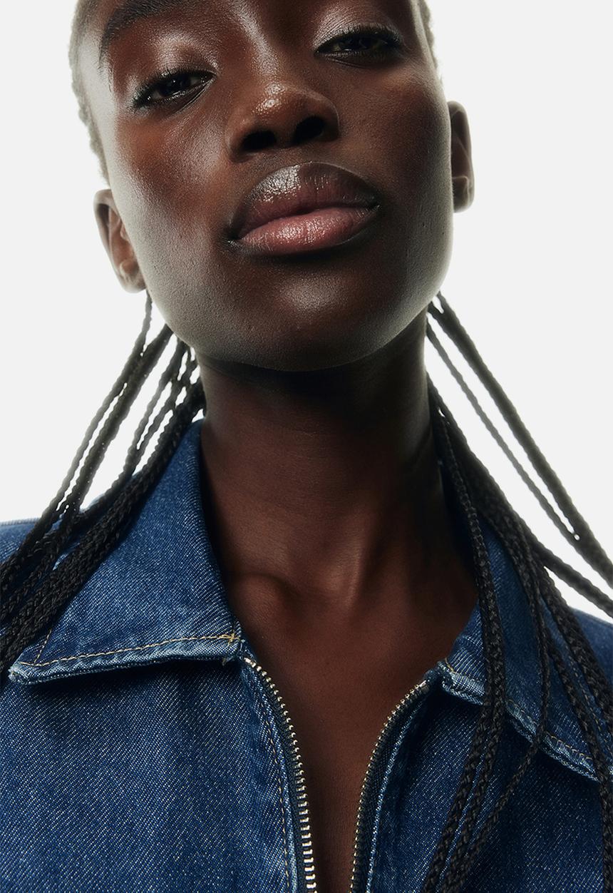 H&M - Denim jacket -  dark denim blue 