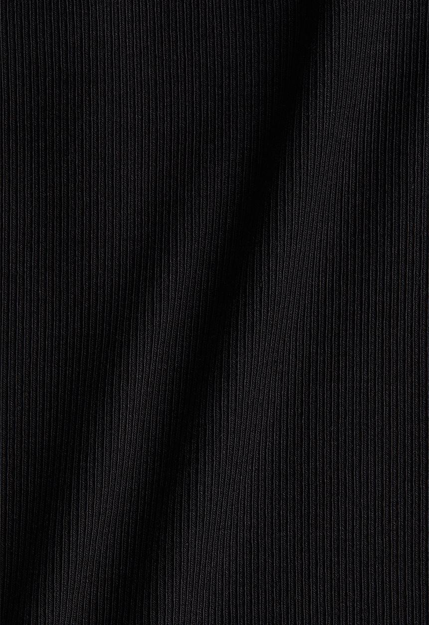H&M - Mama ribbed scoop-neck dress - black