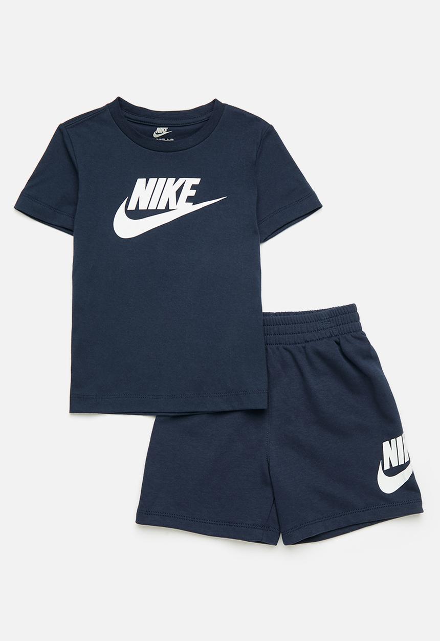 Nike - Nike knit short set - midnight navy
