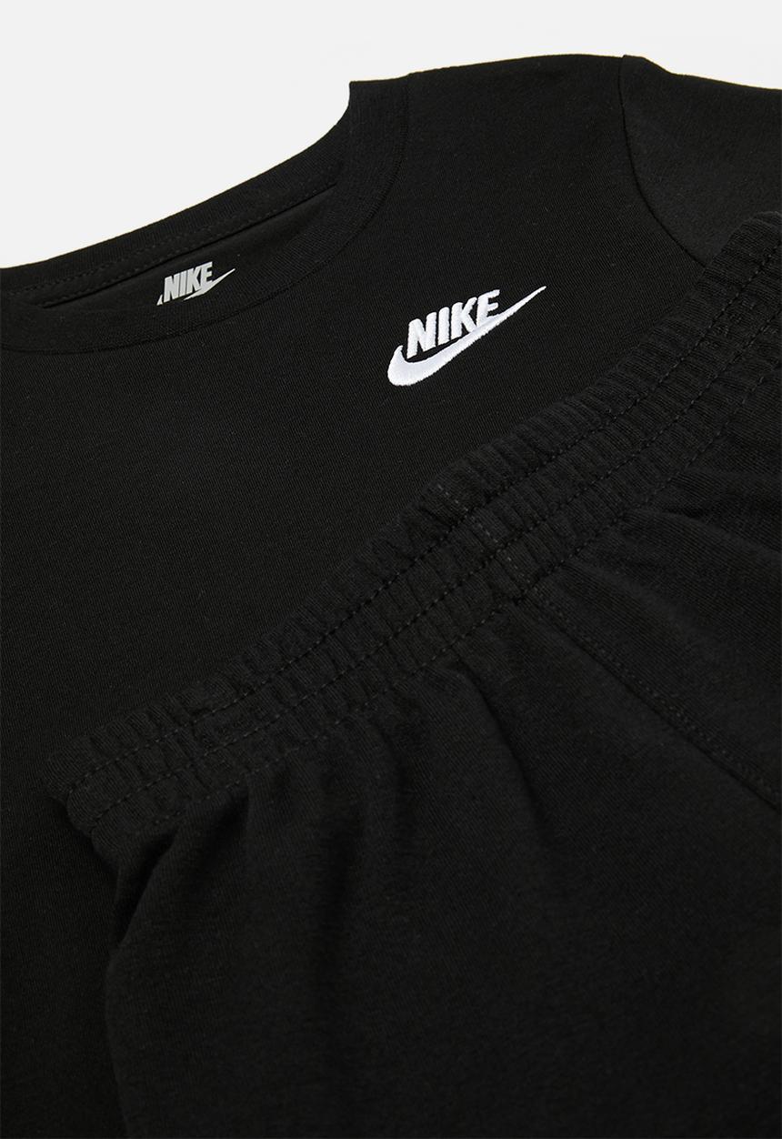Nike - Nike knit short set - black/white