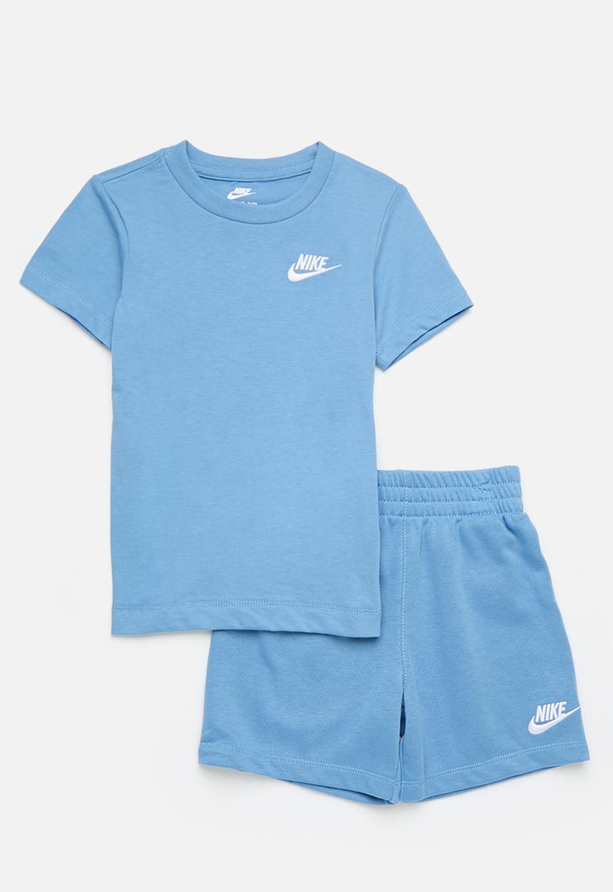 Nike - Nike knit short set - blue beyond