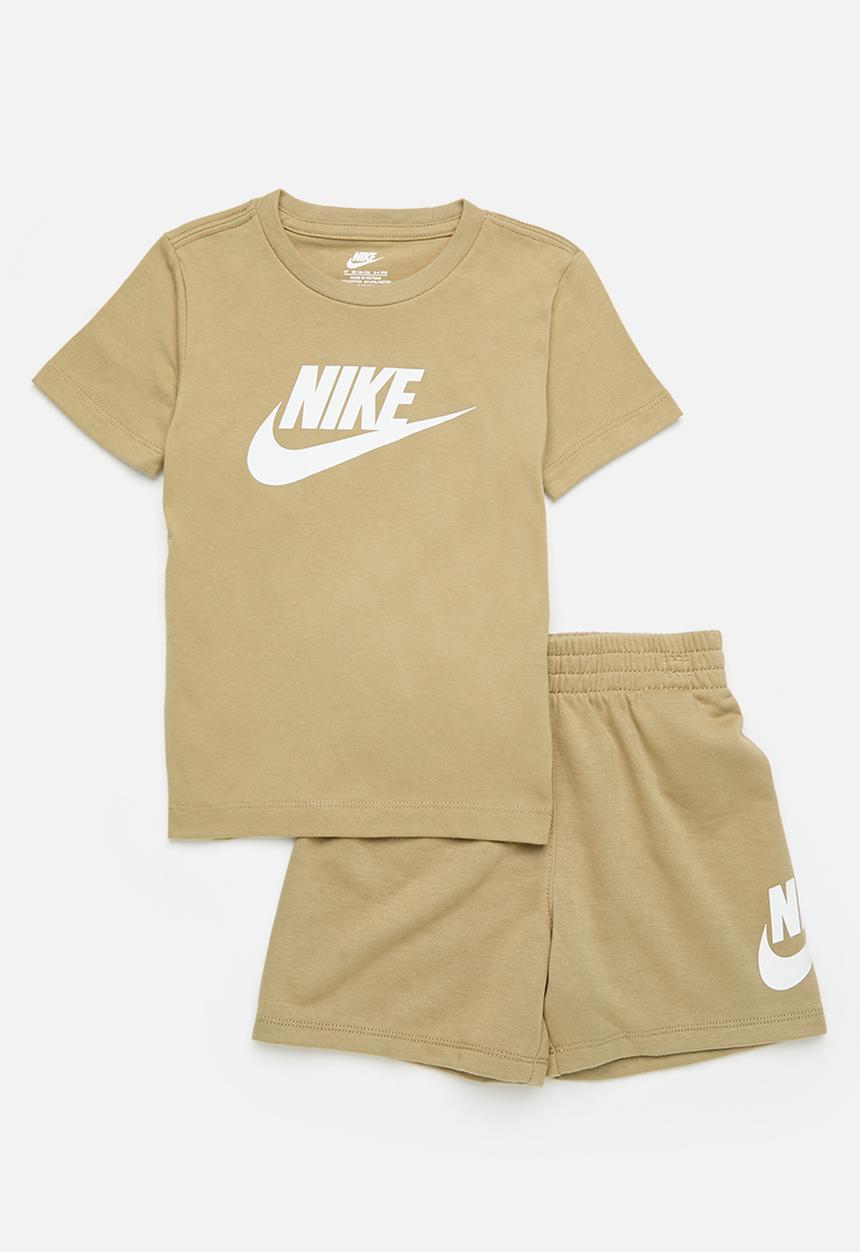 Nike - Nike knit short set - parachute beige