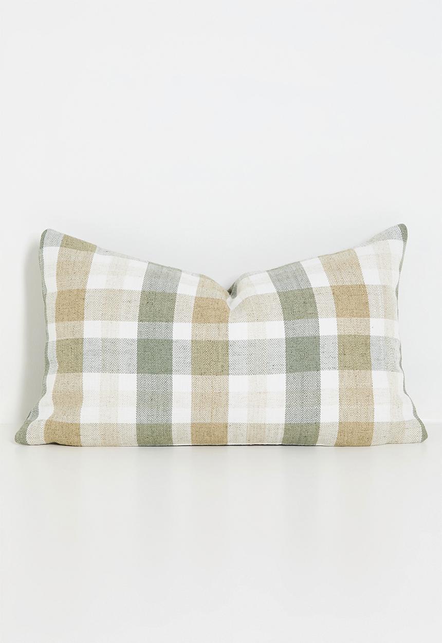 Hertex Fabrics - Jade Traveller cushion cover - Green