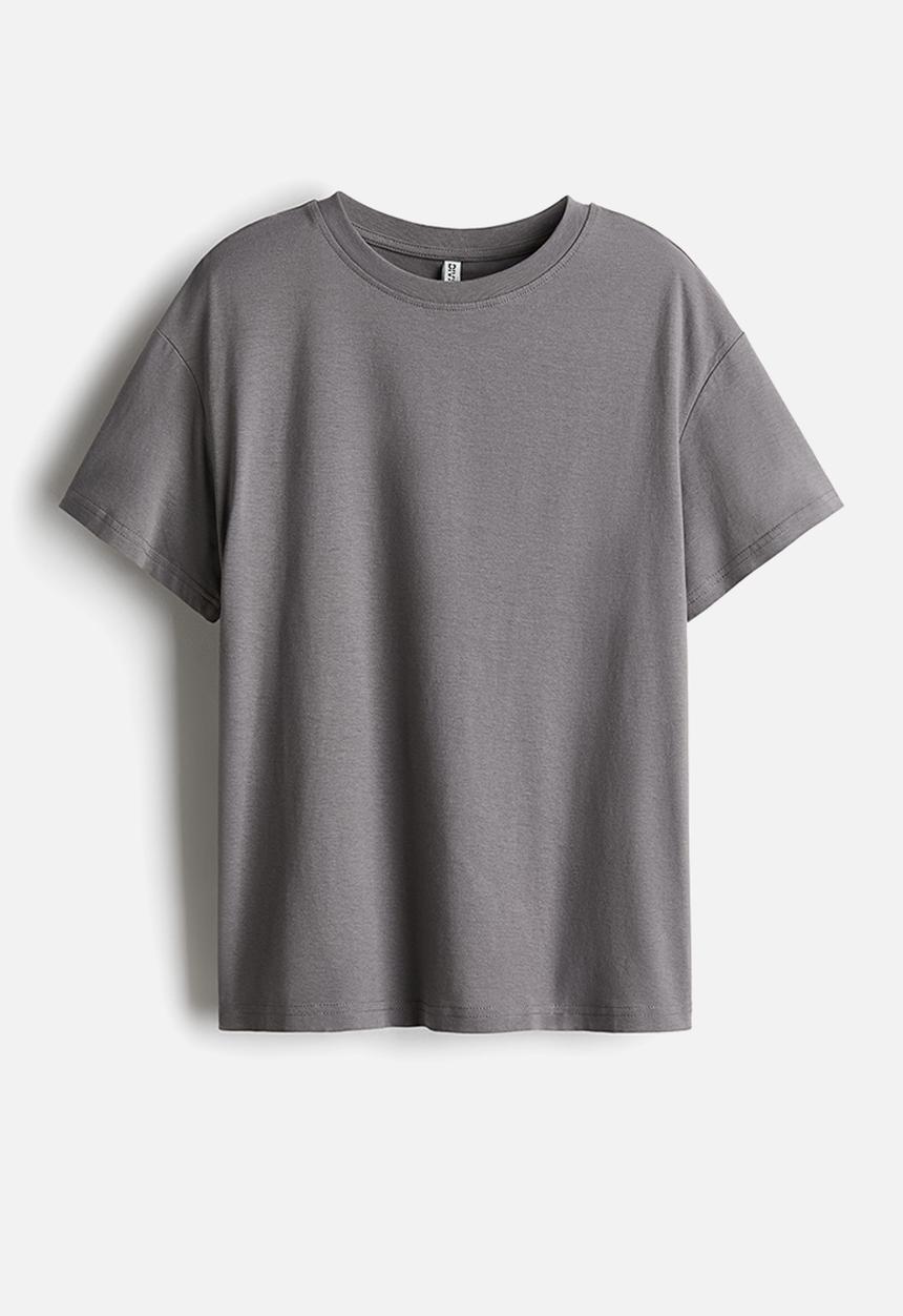 H&M - Oversized t-shirt - grey