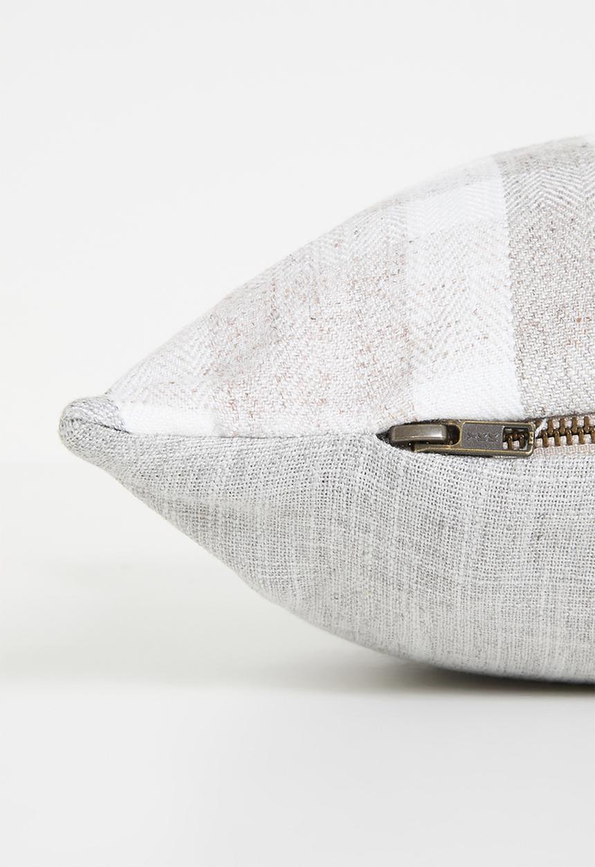 Hertex Fabrics - Pebble Traveller cushion cover - Grey