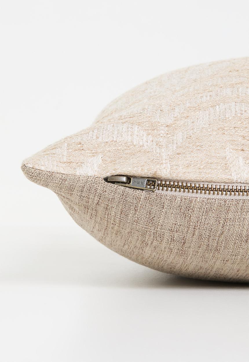 Hertex Fabrics - Wilderness dukkah cushion cover - natural