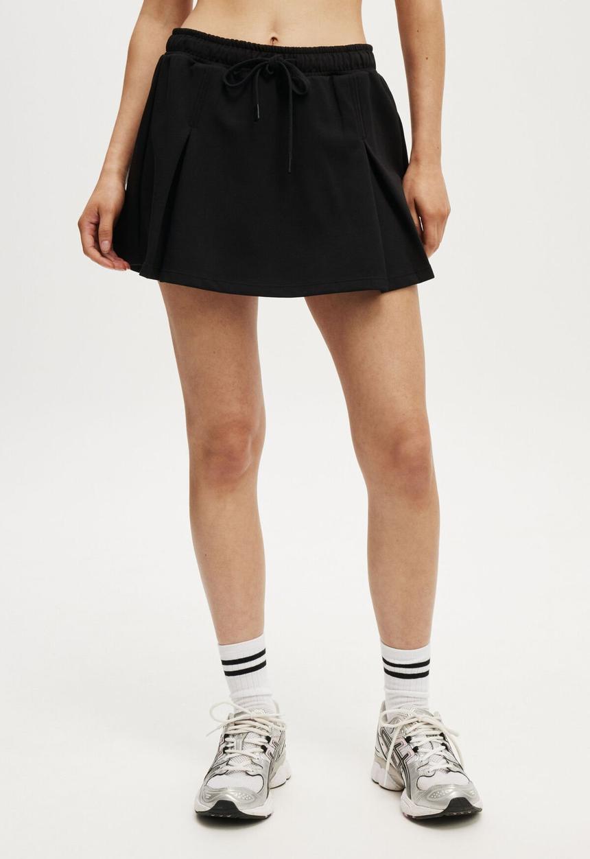 Cotton On - Lifestyle Pleat Skirt - Black