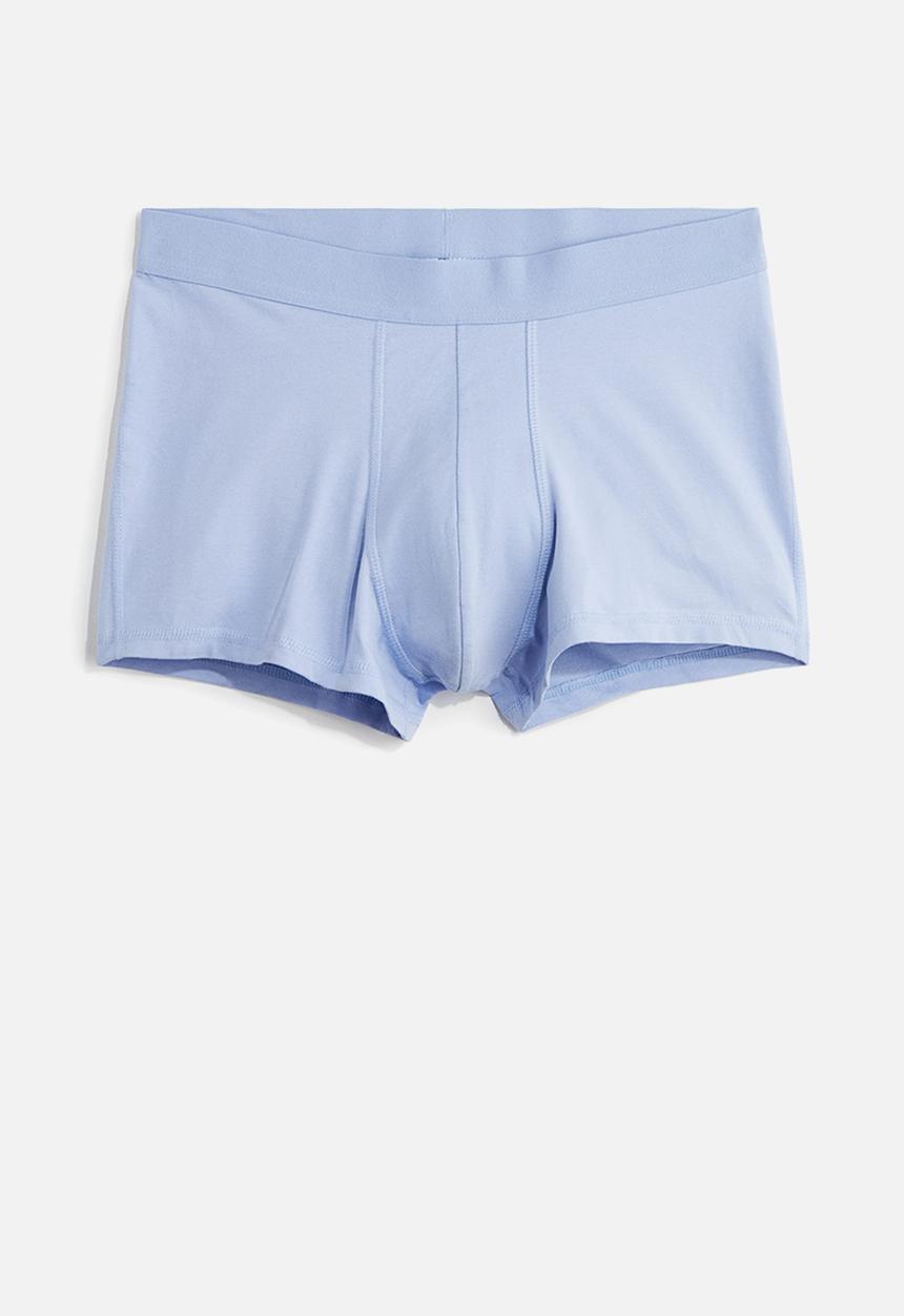H&M - 3-Pack short trunks with lycra® - light blue